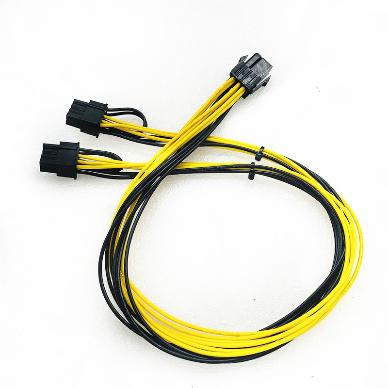 电脑延长一分二供电加长电源