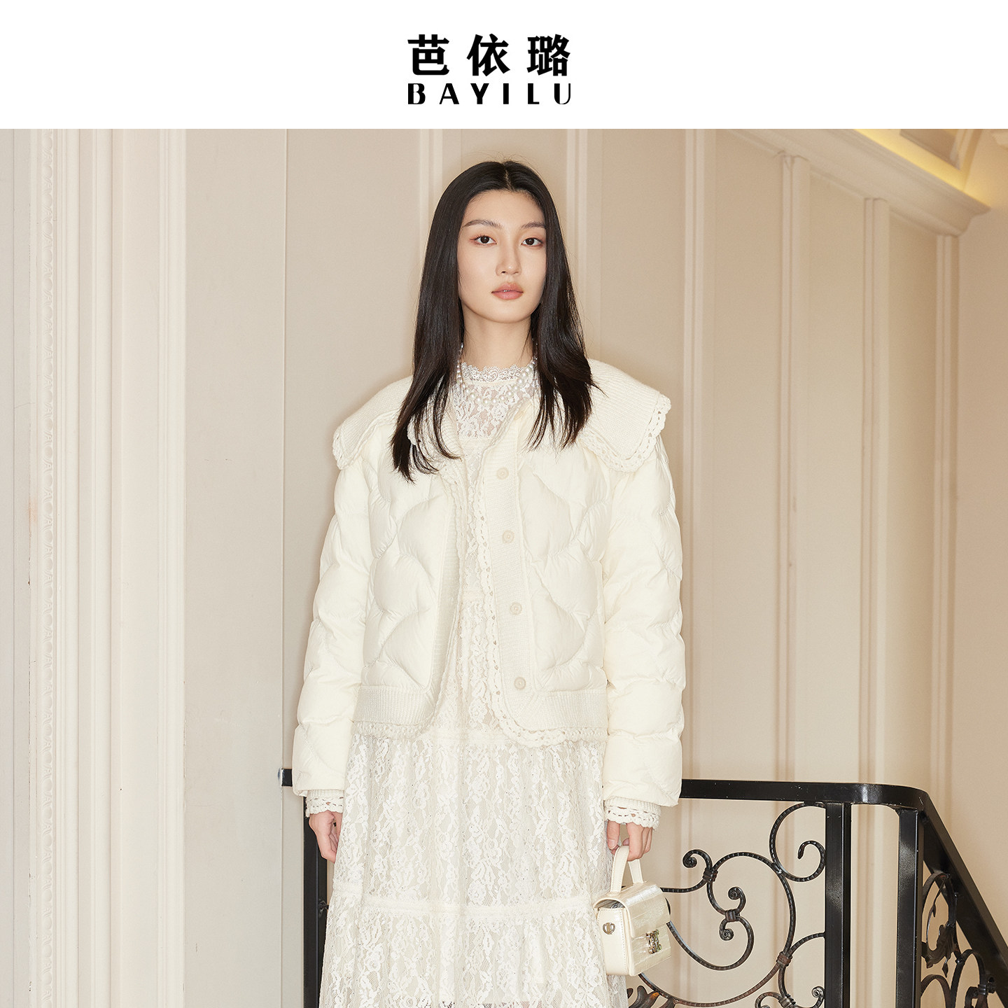 芭依璐2025冬季新款小个子短款羽绒服厚高级感韩版上衣女保暖外套