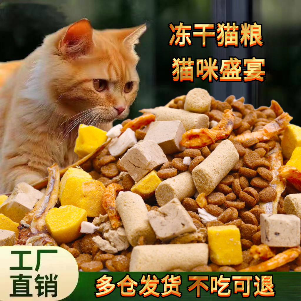 猫粮通用型5斤装海洋鱼味