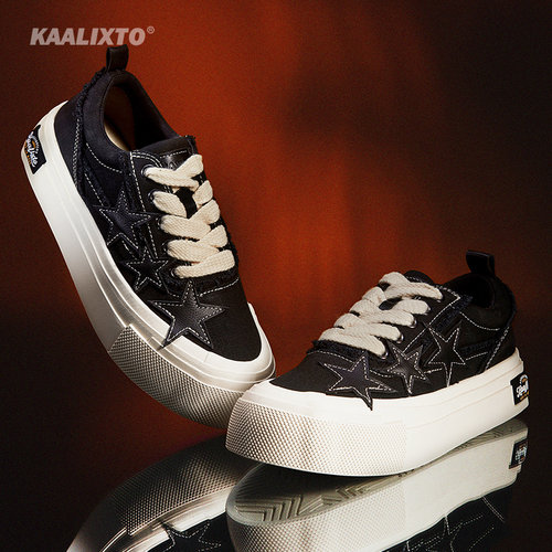kaalixto耐磨青春潮流低帮帆布鞋