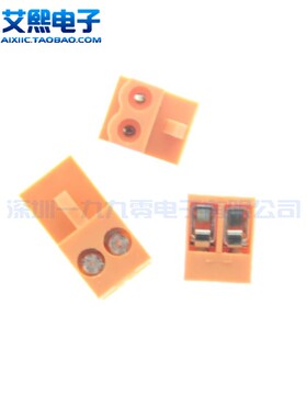 HT3.96-10P 孔 10P 3.96mm端子 橙色 科发