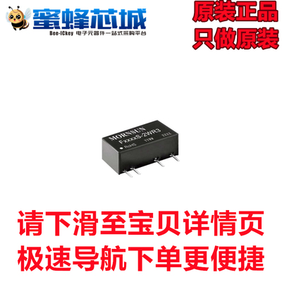 F0505S/F0512S/F0515S/F0524S-2WR3 DC-DC电源模块 2W隔离电压3KV