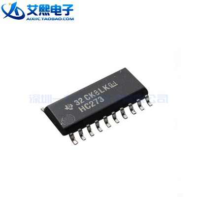 SN74HC273NSR SOP-20贴片 体宽5.2mm TI原装正品 八路D类触发器