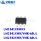 SOT23 LM2841XBMKX ADJL LM2842XMK LM2841XMK YMK