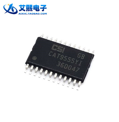 CAT9555YI-T2 TSSOP-24贴片芯片 IO端口扩展芯片 ON原装正品