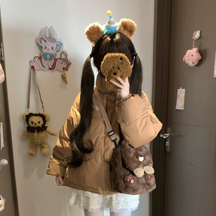 假发套 假发女85cm长卷发双马尾萝莉仿真发lolita长款 甜心卷卷