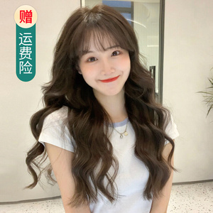 假发女长发羊毛卷长卷发全头套式仿真发蛋卷大波浪lolita假发套