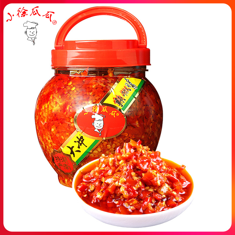 850g香辣湖南小徐瓜瓜油辣椒