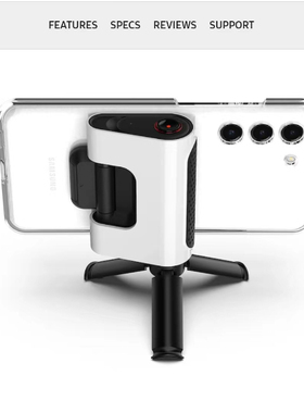 三星Galaxy S23ultra Slim Mini Tripod和Camera Grip Stand支架
