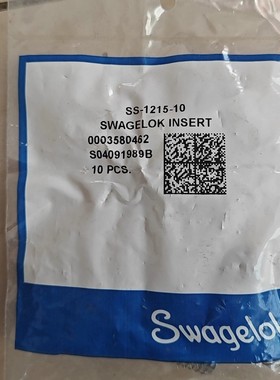 swagelock 全新SS-1215-10卡套,如图所示,