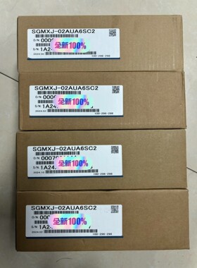 SGMXJ-02AUA6SC2 全新原装安川 200W伺服电