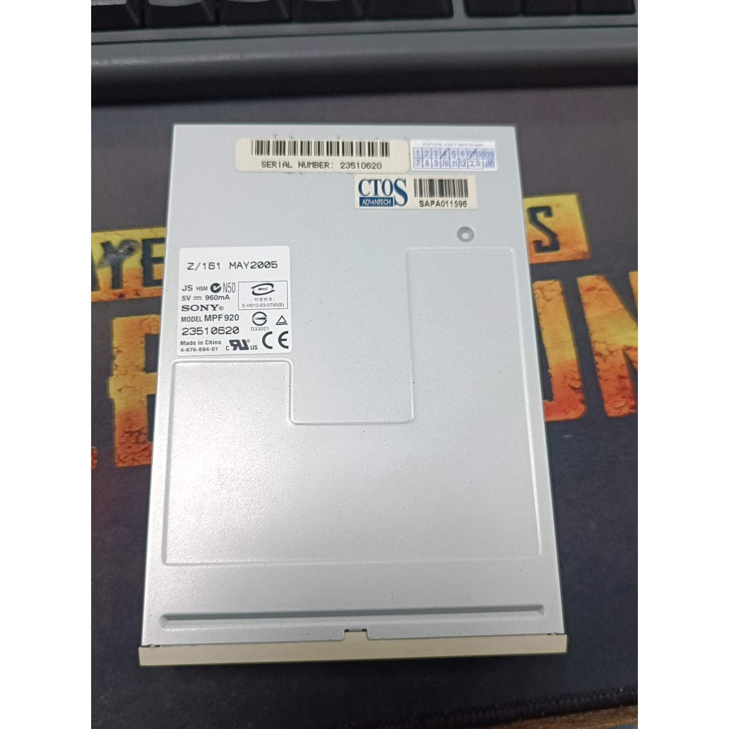 SONY MPF920 软驱 功能正常 成色新