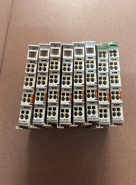 倍福 KL2404有5片,KL1414有一片,KL3102有