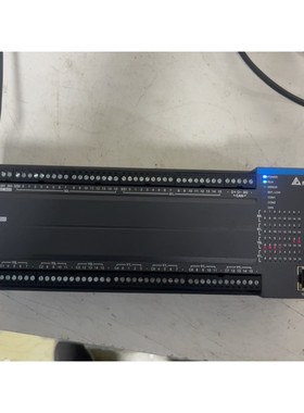 台达PLC控制器AS164T-A实物拍摄,通电如图.少一个电