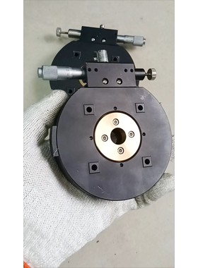 R轴旋转微调平台 回转台 RPG110直径110mm