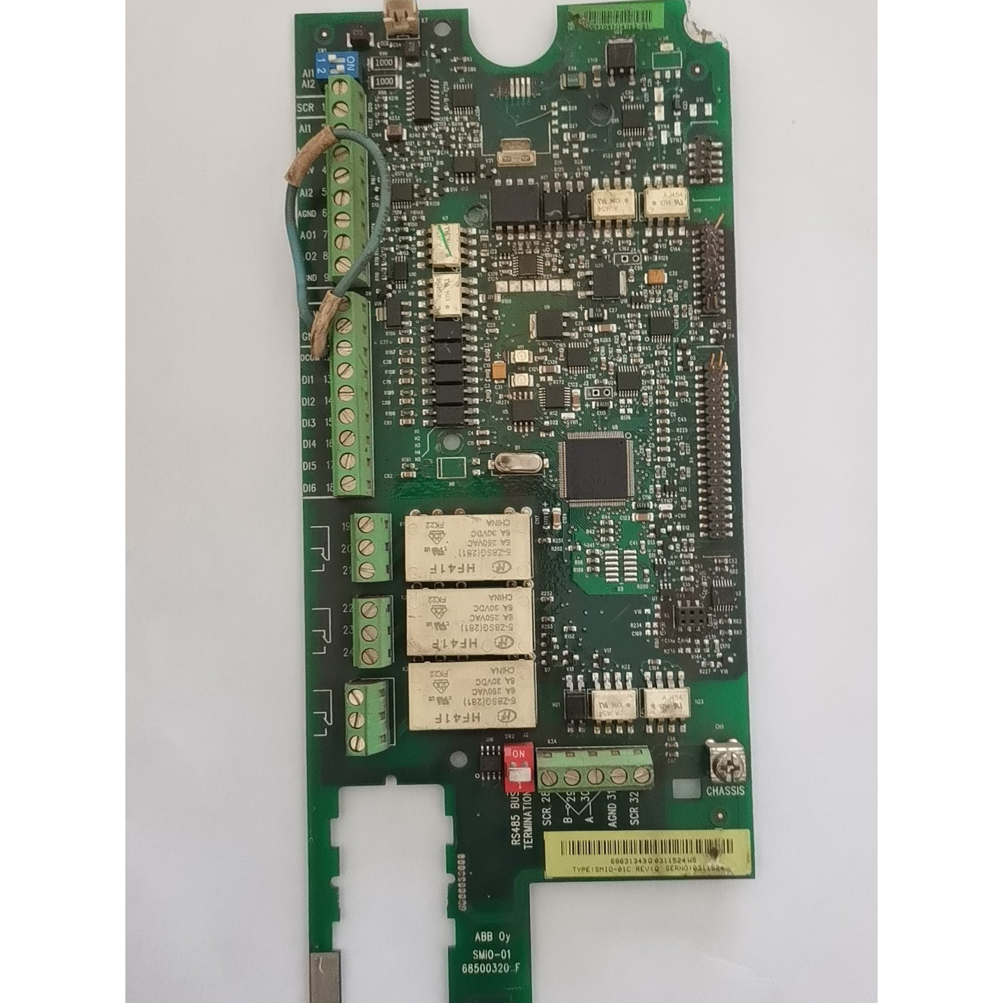 ACS510 550变频器 cpu主板控制板SMIO-01C