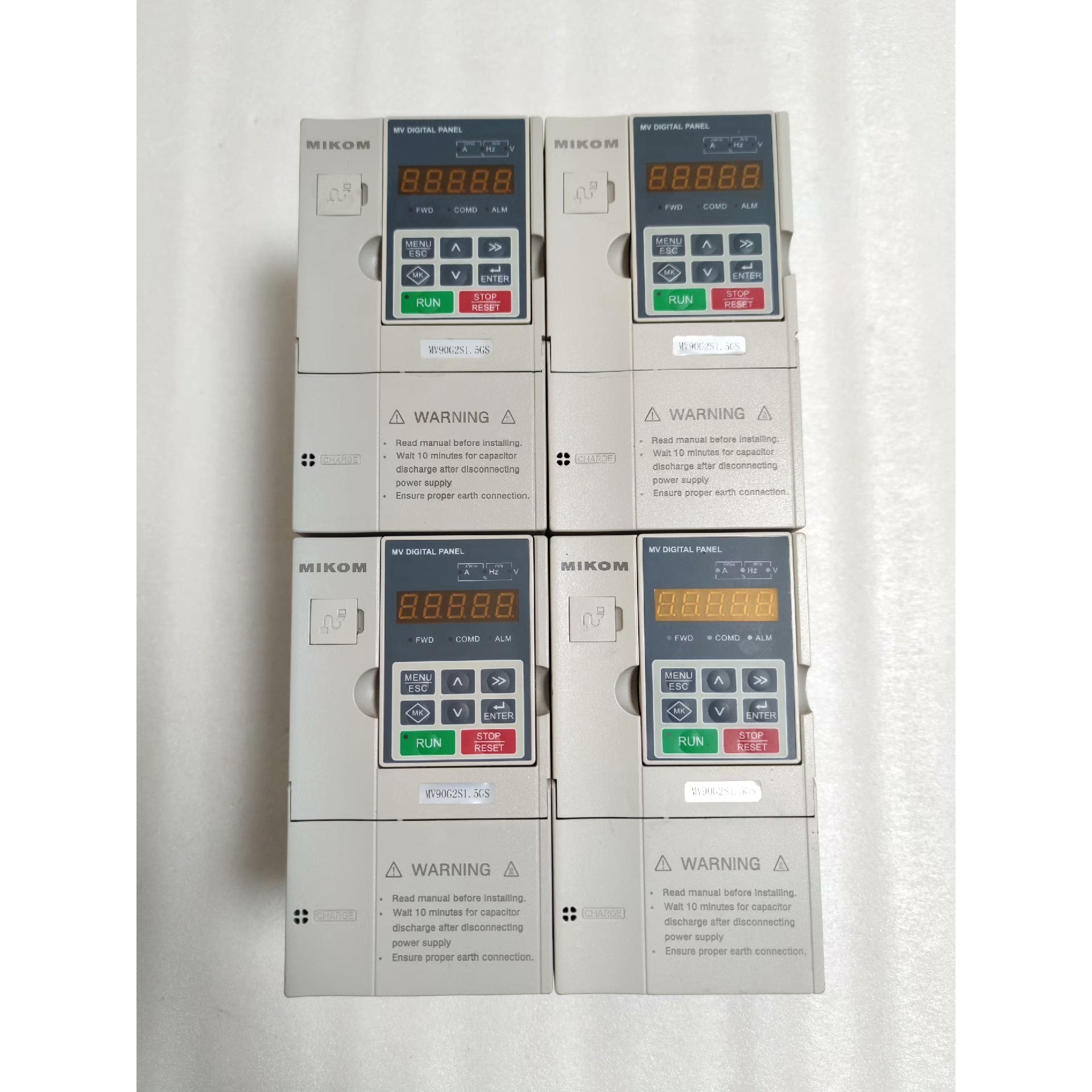 MIKOM麦科变频器 型号MV90G-2S1.5GS-1B