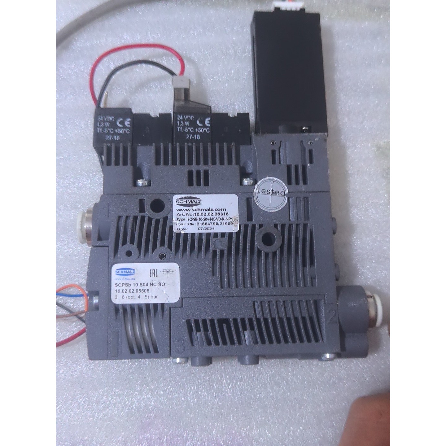 SCHMALZ施迈茨电磁阀型号SCPSB 10 S04 NC