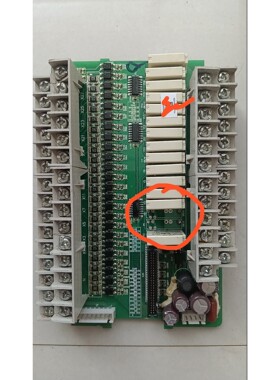 PLC台达DVP40ES00R2中板继电器板.少二个继电器,
