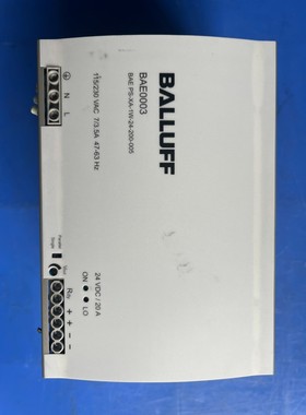 BALLUFF巴鲁夫电源 BAE0003