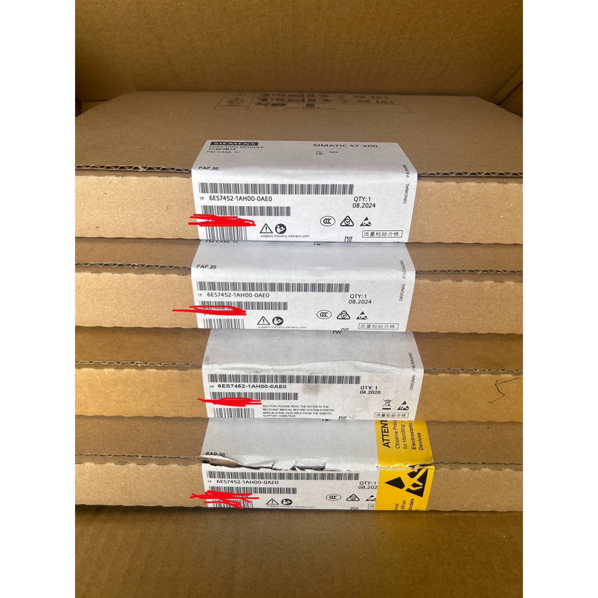 6ES7452-1AH00-0AE0 全新原装未开封 包装干