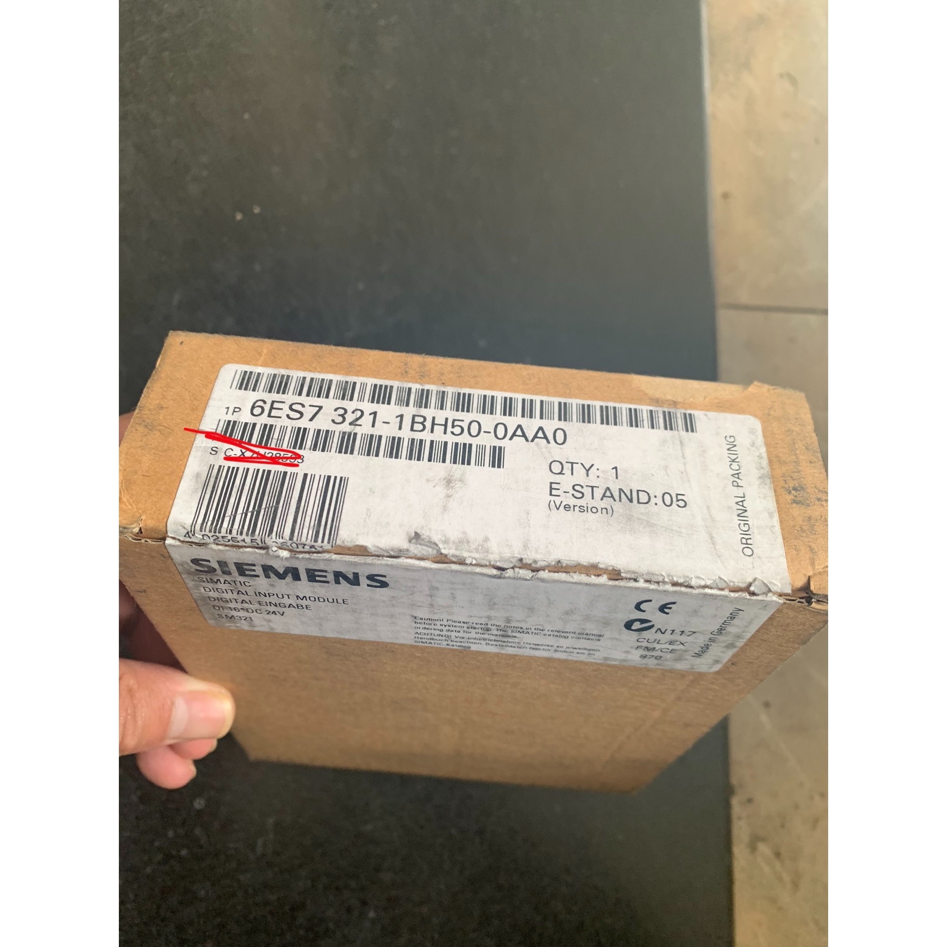 6ES7321-1BH50-0AA0 全新原装仅开封 实弹的