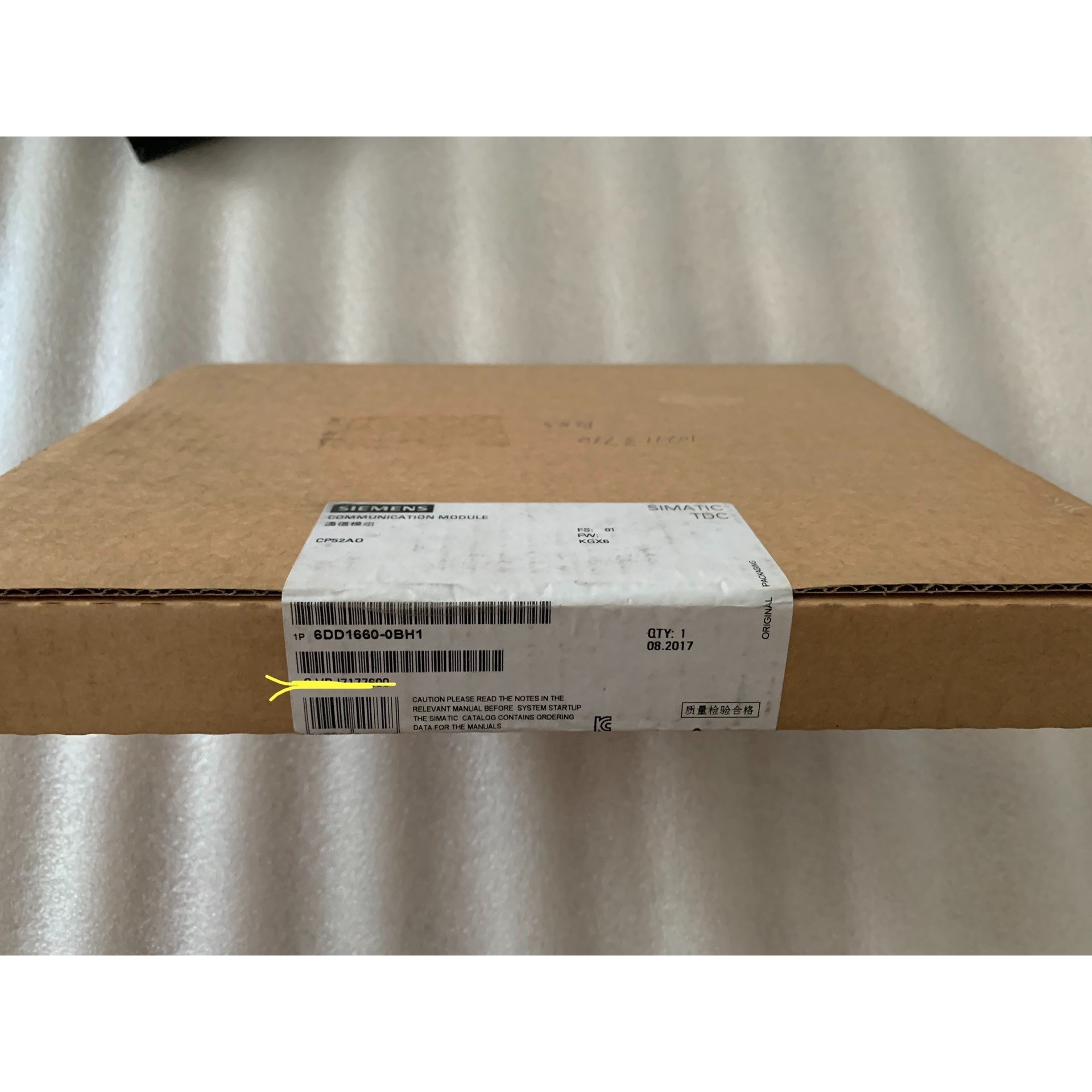 6DD1660-0BH1 17年全新原装未开封,实弹单的来,