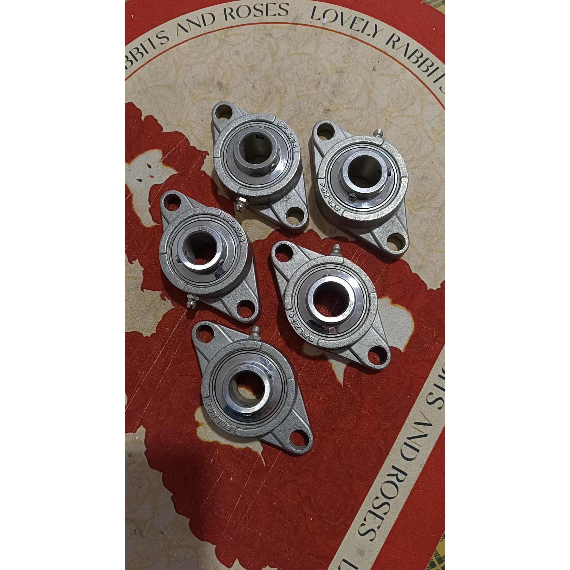 SFL204不锈钢304带座轴承.