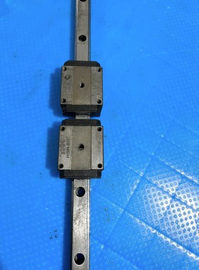 THK直线导轨 RSR20滑块 总长640mm 带两个滑块