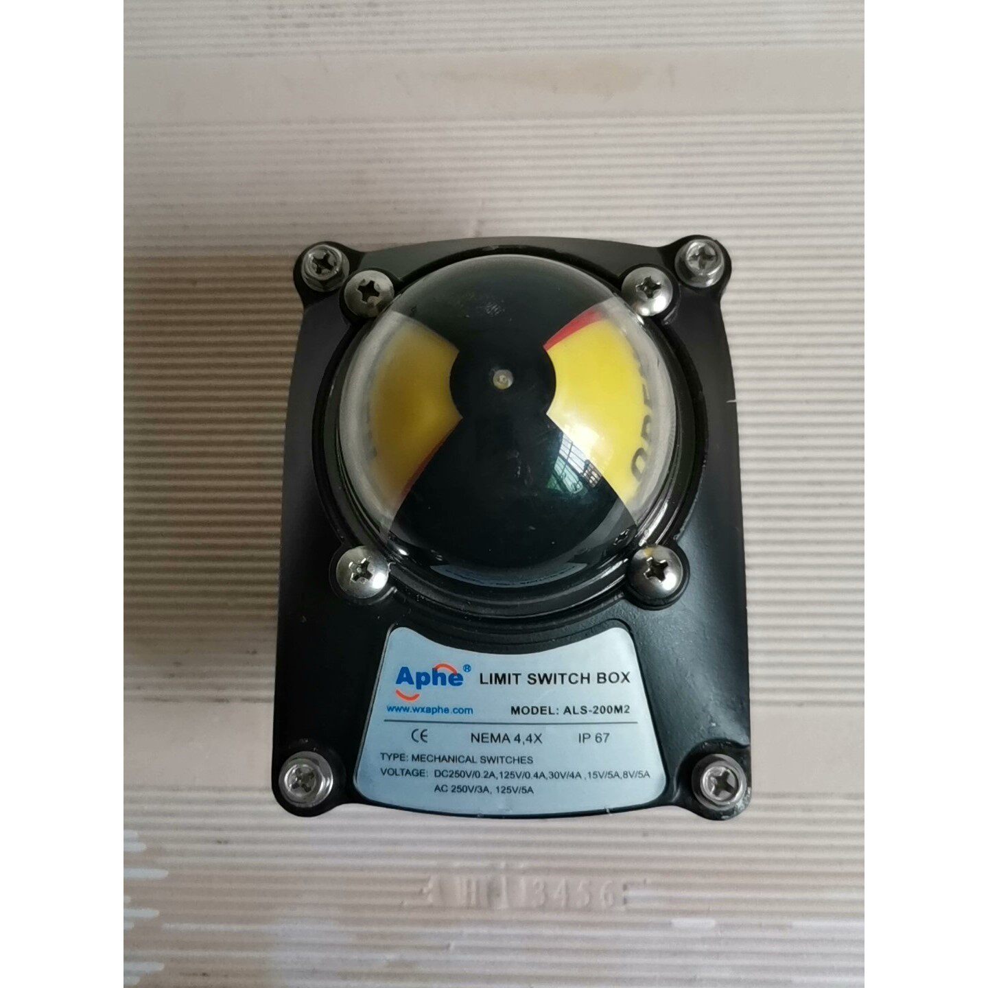 APHE原装ALS-200M2气动阀开关位置反馈回讯器,温柔