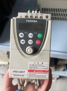 东芝变频器 VFNC1-2001PY-A1 0.1KW 22