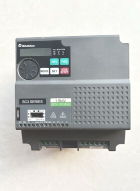士林变频器SC3-021-1.5K 实物拍摄 ,成色如图,功