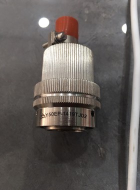 全新Y50EP-1419TJ02圆形连接器,带橙色端子,18