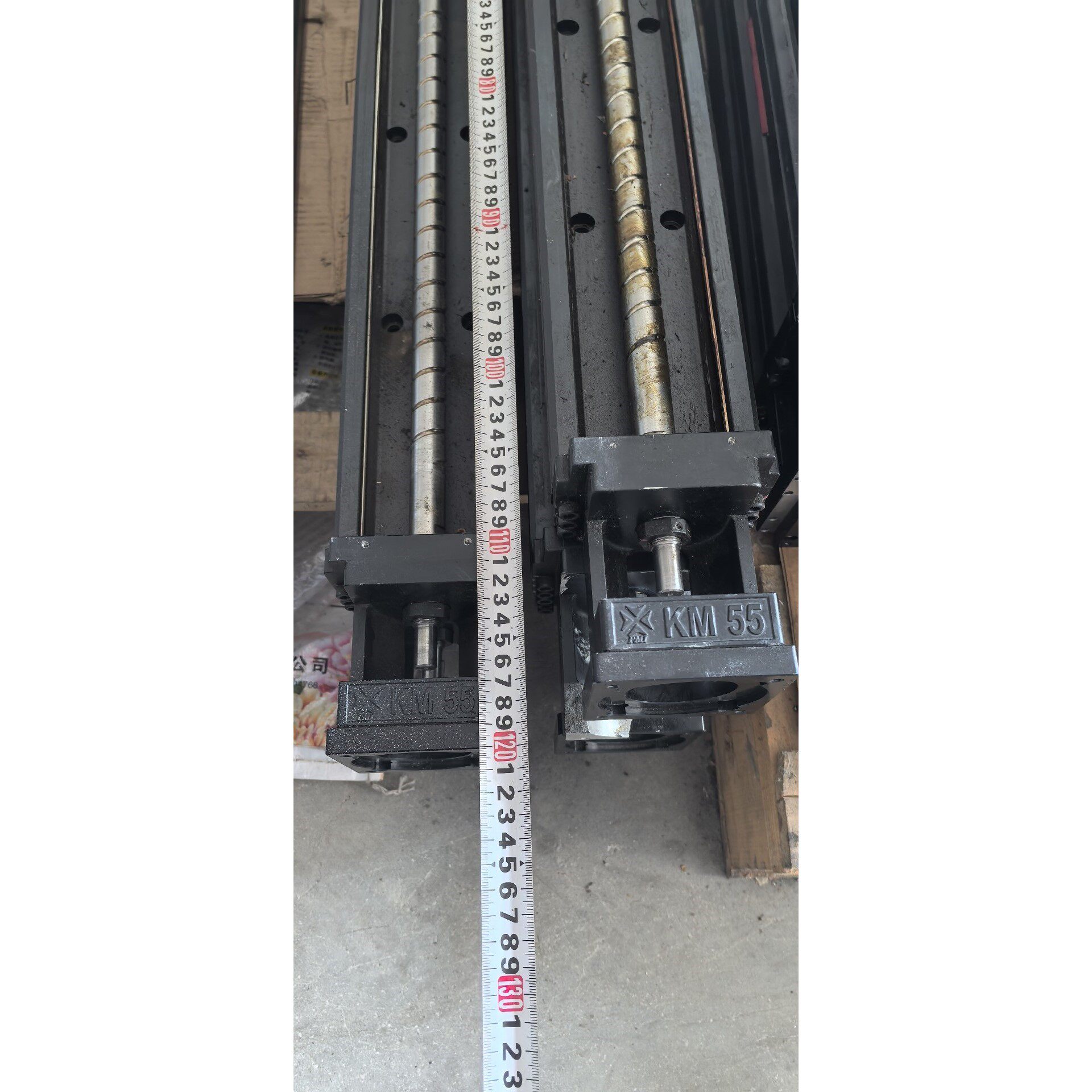 二手拆机银泰模组KM5520-1080总长度1.2米双滑块,