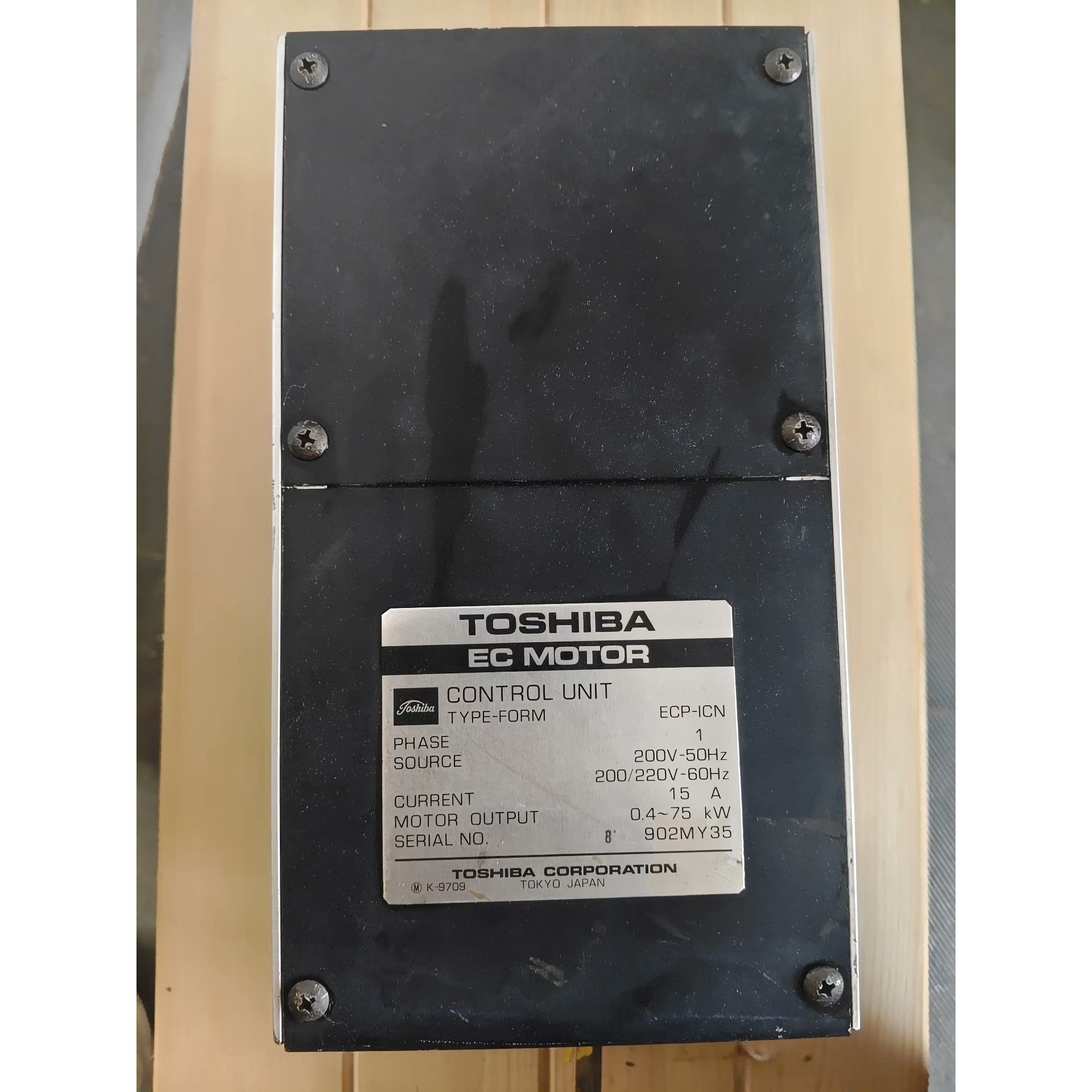 EC电机控制器 ECP-ICN,单相200V-50Hz/