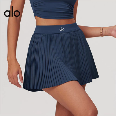 AL0速干透气瑜伽裙网球裙百褶裙