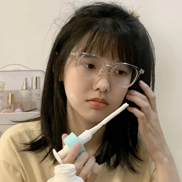 通用tr90透明白近视眼镜