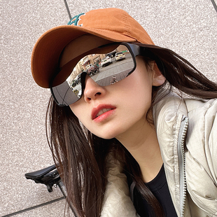 户外运动护目镜骑行水银墨镜女自行车防风遮阳太阳眼镜防紫外线潮