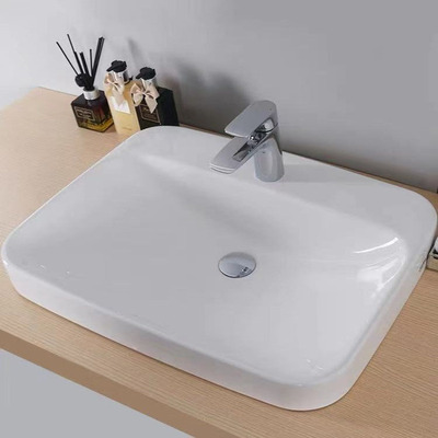 科贝拉勒台上盆LW5615B/CB家用长方形台盆面盆洗手盆洗脸盆LW5616