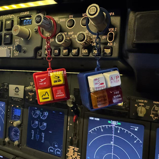 五分科技波音737空客A320 EGPWS警告声音模拟器 飞行员钥匙扣