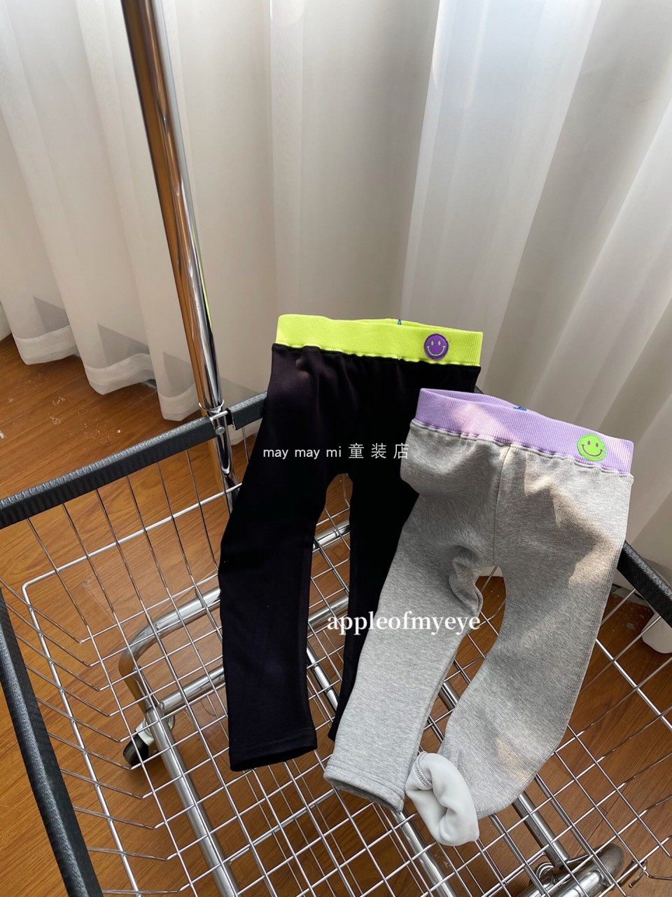 凹末AOME品牌童装 冬季新款 女童中大童 加绒款 打底裤