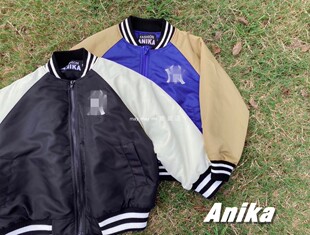 ANIKA品牌童装 冬季新款 中性款中大童 纯色 棉服