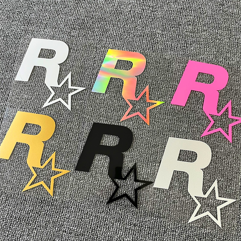 侠盗gta5星标汽车贴纸油箱盖