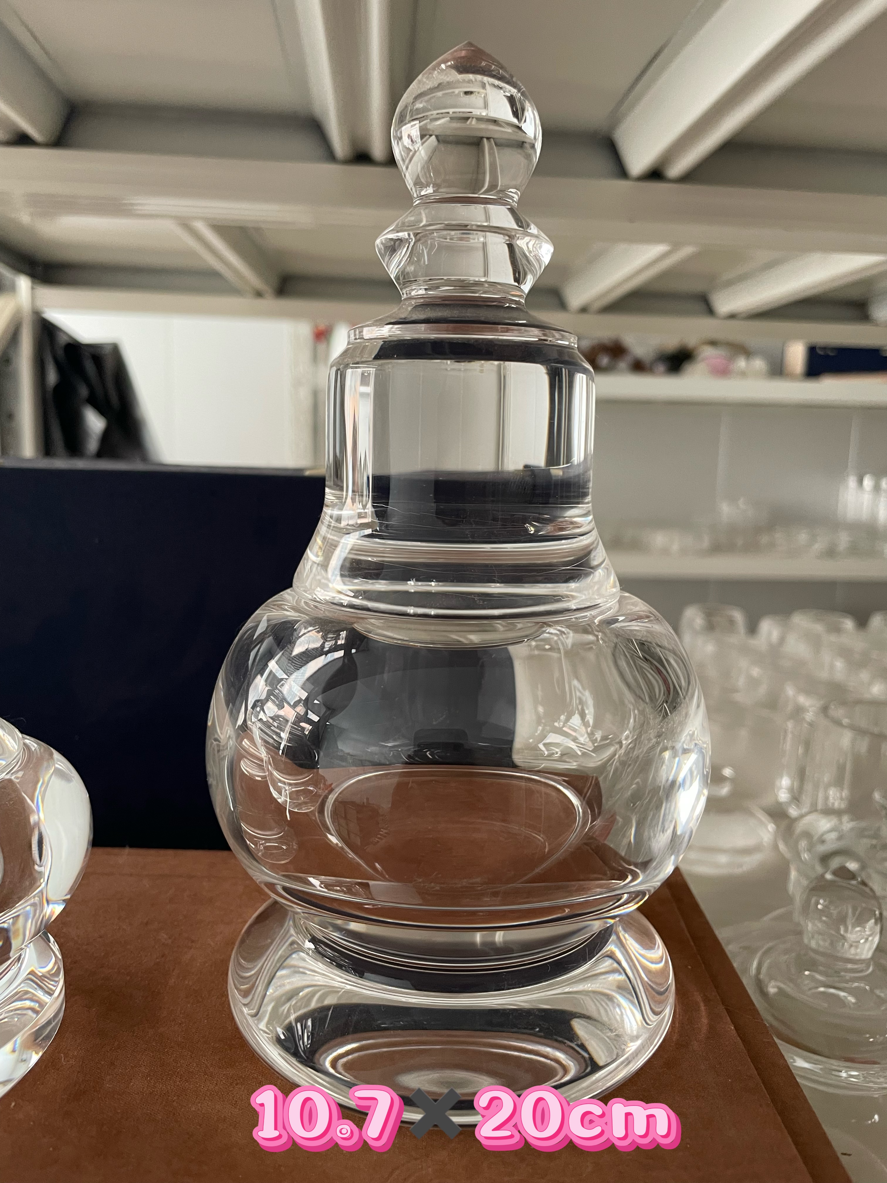东海水晶舍利塔佛塔手工制作舍利烛台