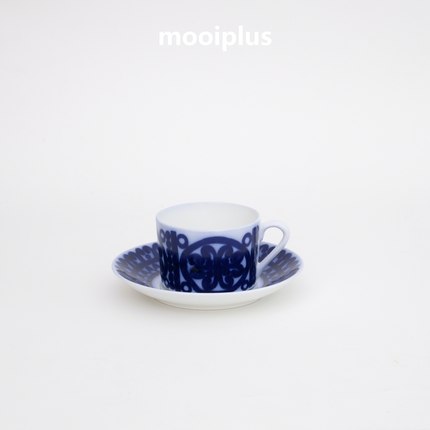 瑞典/中古｜Gustavsberg Bla Husar 蓝骑士 中古杯组 / mooiplus