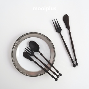 餐具/2870km｜全新定制 法式复古 刀叉勺 无漆环保 / mooiplus