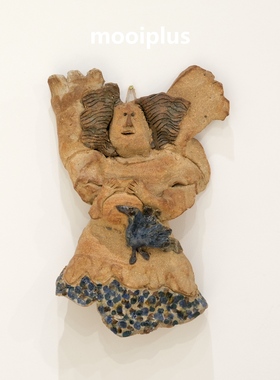 瑞典/中古｜Amie Stalkrantz 天使陶瓷中古壁饰 / mooiplus