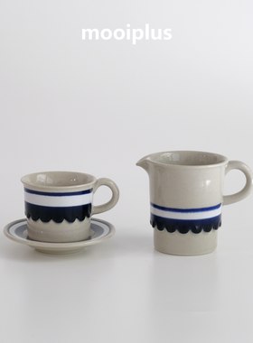 瑞典/中古｜hoganas蕾丝咖啡杯