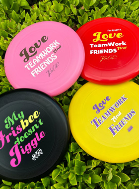 JGOR原创专业成人175g粉色极限飞盘ultimate frisbee户外团队运动