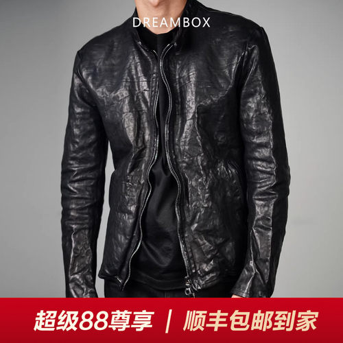 DREAMBOX瑞士riri拉链马皮皮衣